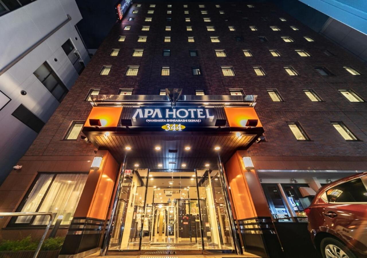 Apa Hotel Nambakita Shinsaibashi Ekimae Osaka Ngoại thất bức ảnh
